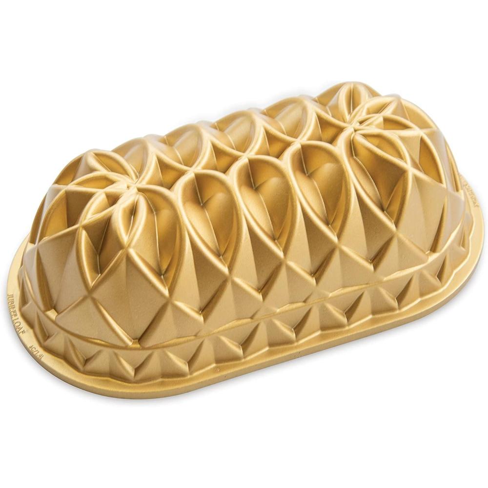imageNordic Ware Jubilee Loaf Pan 6 Cup GoldLoaf Pan