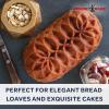 Nordic Ware Jubilee Loaf Pan, 6 Cup, Gold(Loaf Pan)