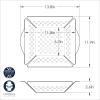 Nordic Ware Naturals Perforated Grilling Basket