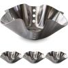 Grilled Tortilla Bowl Maker(Fits up to 12″ tortillas (Pack of 4))
