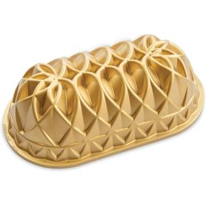 Nordic Ware Jubilee Loaf Pan, 6 Cup, Gold(Loaf Pan)