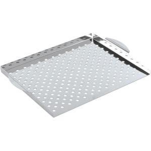 Nordic Ware Naturals Perforated Grill Topper, Aluminum, 14.3 x 11.4 Cooking Surface