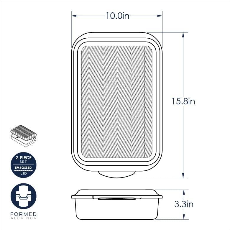 imageNordic Ware Prism Big Sheet and Half Sheet Set1 Pack