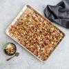Nordic Ware Naturals Half Sheet – USA Made Aluminum Commercial Quality Sheet Pan for Baking or Roasting, Encapsulated Galvanized Steel Rim Prevents Warping, 1-Pack