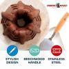 Nordic Ware Cake Server, with Beechwood Handle