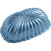 Nordic Ware Formed Fluted Loaf Pan, 6 Cups, Twilight Blue