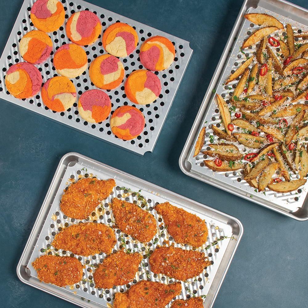 image:imageNordic Ware Naturals Half Sheet with MultiPurpose Oven and Cooling RackHalf Sheet with Rack
