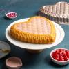 Nordic Ware Formed Quilted Heart Pan, 9 Cup, Golden Hour