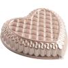 Nordic Ware Formed Quilted Heart Pan, 9 Cup, Golden Hour