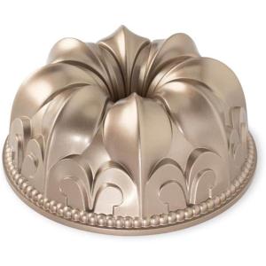 Nordic Ware Fleur De Lis Bundt, 10 Cup, Graphite