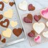 Nordic Ware Embossed Naturals Ornament Pattern Half Sheet(Embossed Heart)