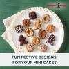 Nordic Ware Holiday Teacakes Cakelet, 3 Cup Capacity, Silver