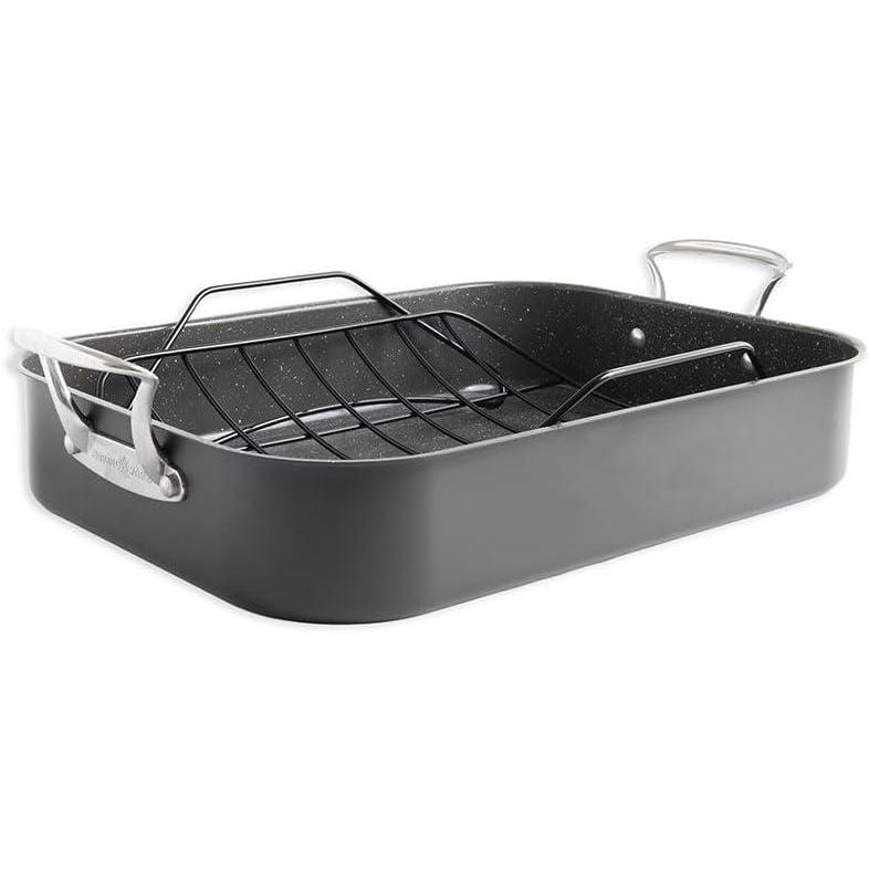 image:imageNordic Ware Verde Extra Large Ceramic Nonstick Turkey Roaster with Rack