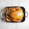 Nordic Ware Verde Extra Large Ceramic Nonstick Turkey Roaster with Rack
