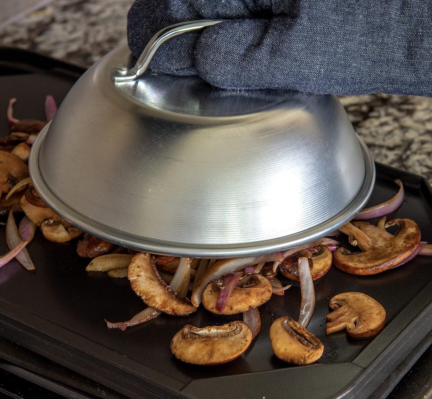 image:imageNordic Ware 365 IndoorOutdoor Cheese Melting DomeSilver