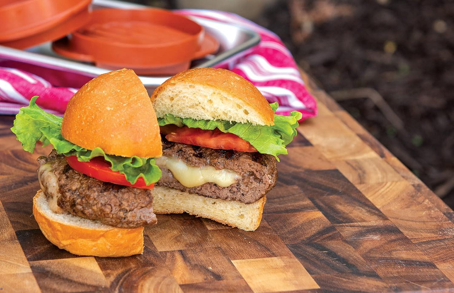 image:imageNordic Ware 365 IndoorOutdoor Stuffed Burger Maker and Patty Press