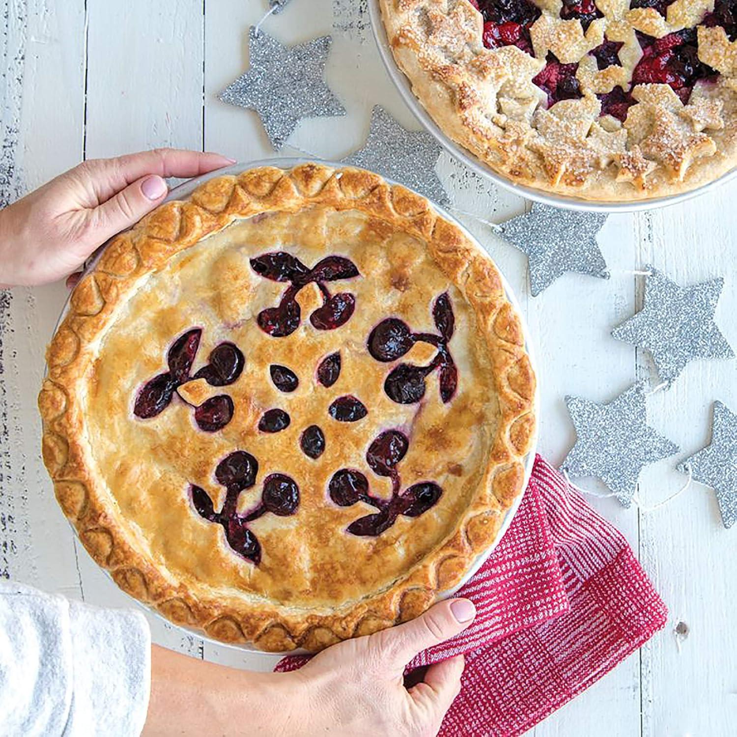 image:imageNordic Ware Stars and Cherries Pie Top Cutter Red1394 x 1363 x 025 inch