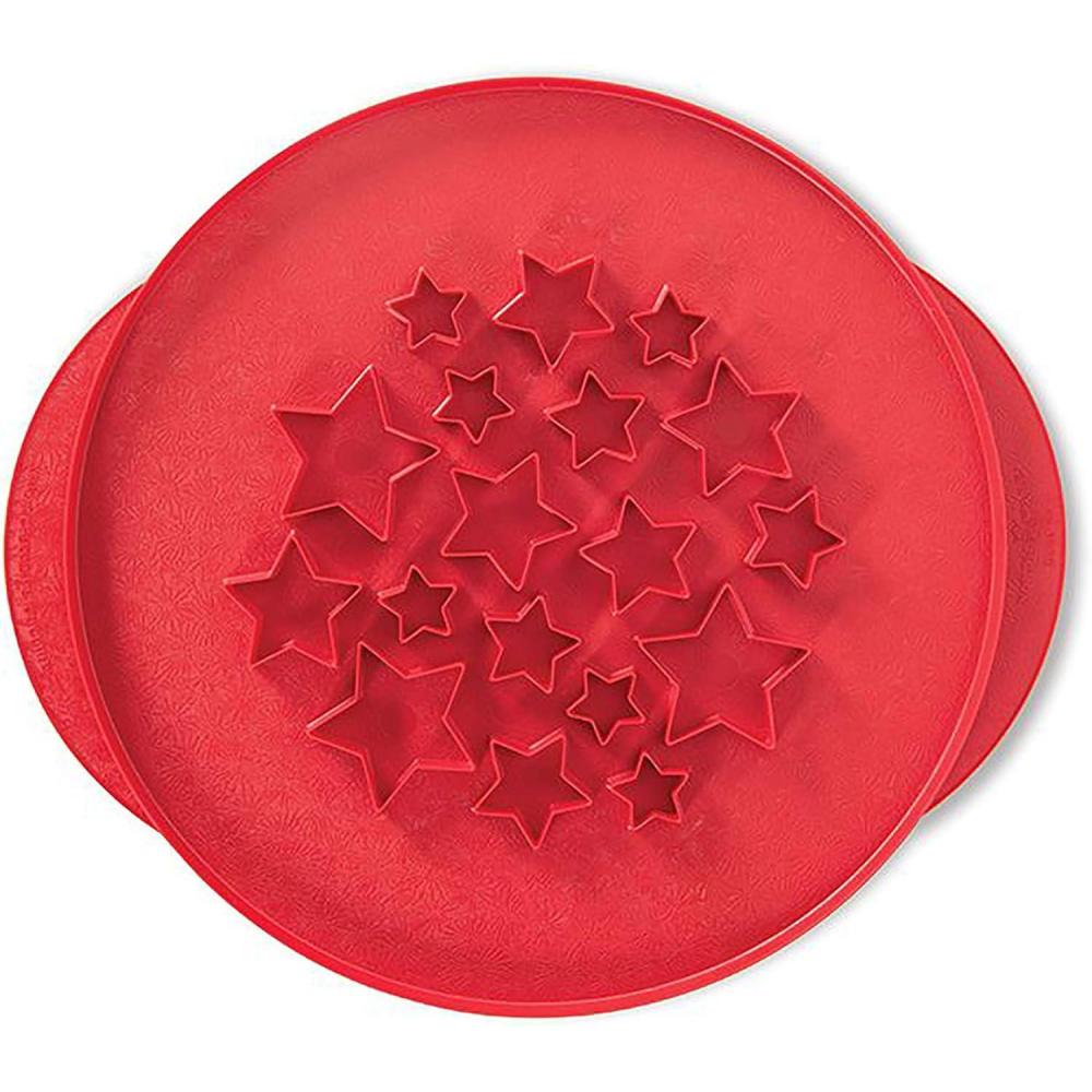 image:imageNordic Ware Stars and Cherries Pie Top Cutter Red1394 x 1363 x 025 inch
