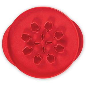 Nordic Ware Stars and Cherries Pie Top Cutter, Red(14.5 x 12.25 x 0.75 inch)