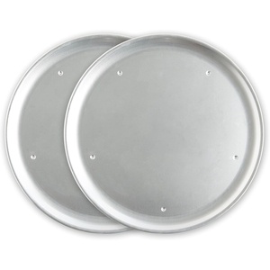 Nordic Ware Naturals 16″ Air Crisp Aluminum Pizza Pan, Set of 2