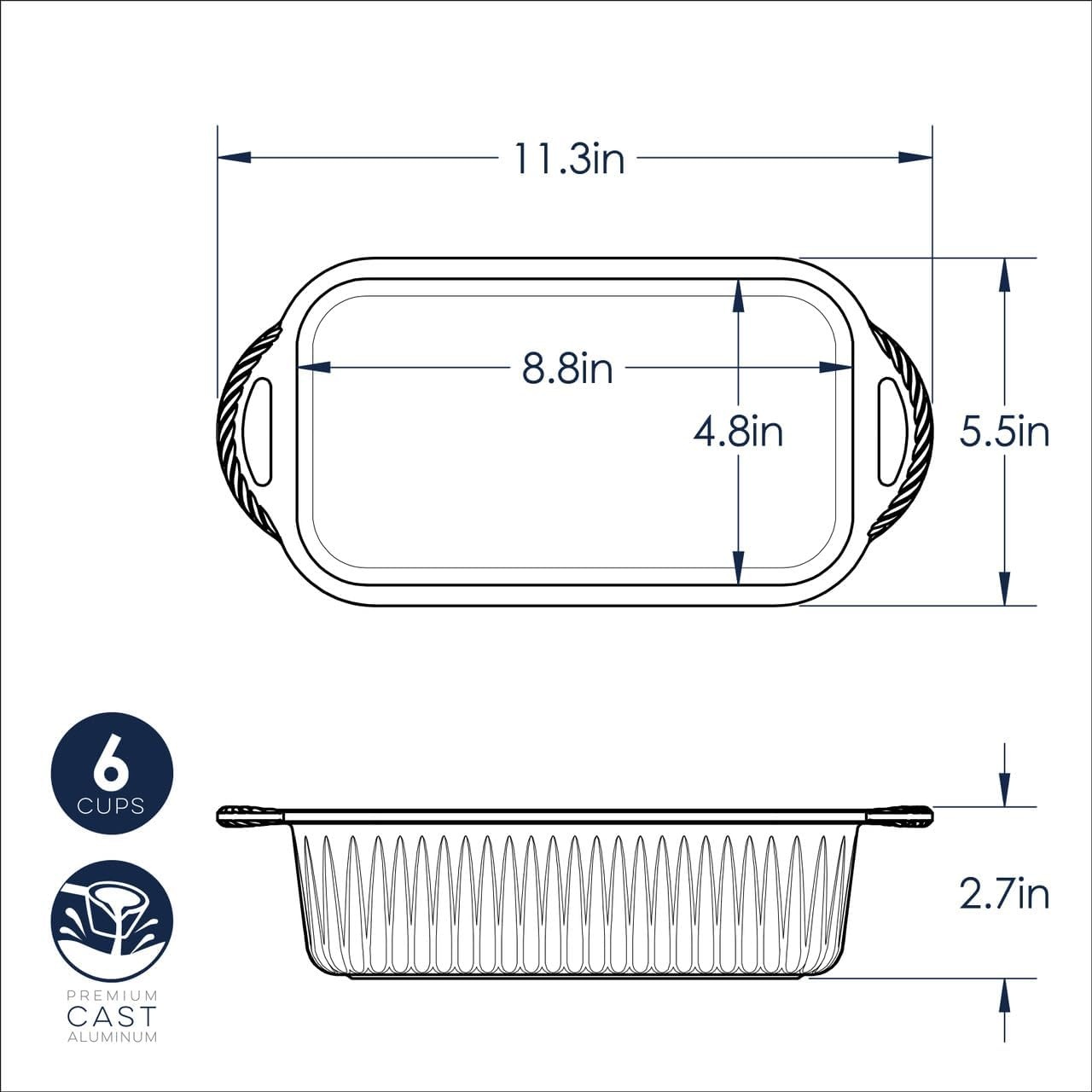 image:imageNordic Ware Cardamom Classic Loaf PanClassic Loaf