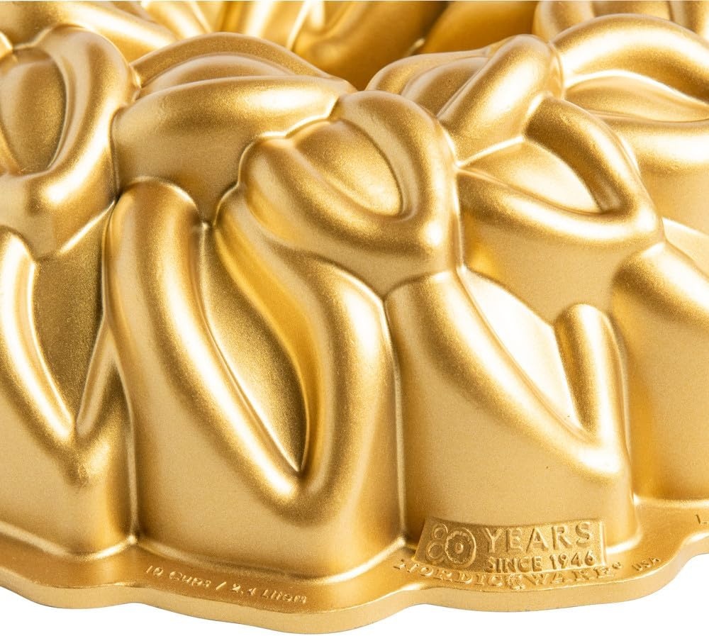 image:imageNordic Ware Laurel Wreath Bundt 10Cup Gold