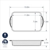Nordic Ware Cardamom Classic Loaf Pan(7 x 11 Baker)