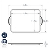 Nordic Ware Cardamom Classic Loaf Pan(Baking Sheet)