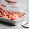 Nordic Ware Naturals 5-Piece Bake Set including Quarter Sheet, 9 x 13 Rectangular Pan, 12-Cup Muffin Pan, Multi-Task Oven & Cooling Rack, and a High Domed Lid