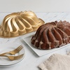 Nordic Ware Pirouette Loaf, 6-Cup, Gold
